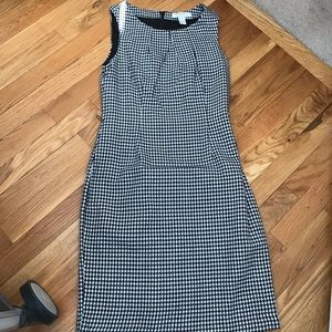 Black and white dress